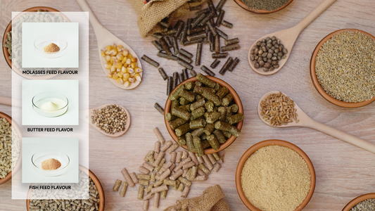 Flavoring agents used in the animal feed industry