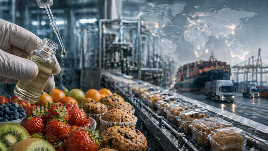 The role of aroma chemicals as food preservatives in the global food supply chain