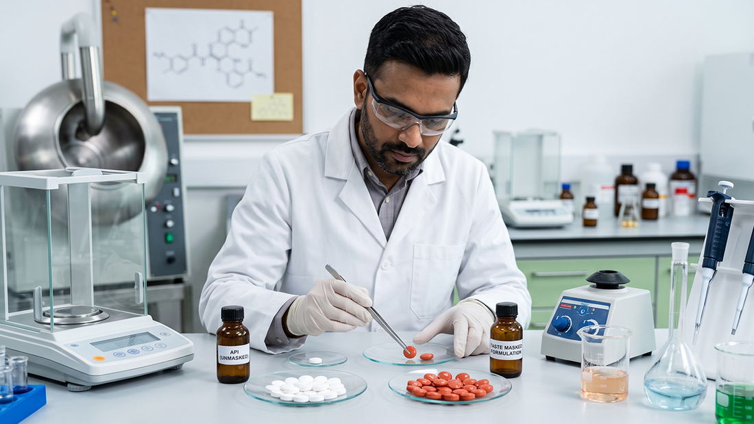 The science behind taste masking in oral drug formulations